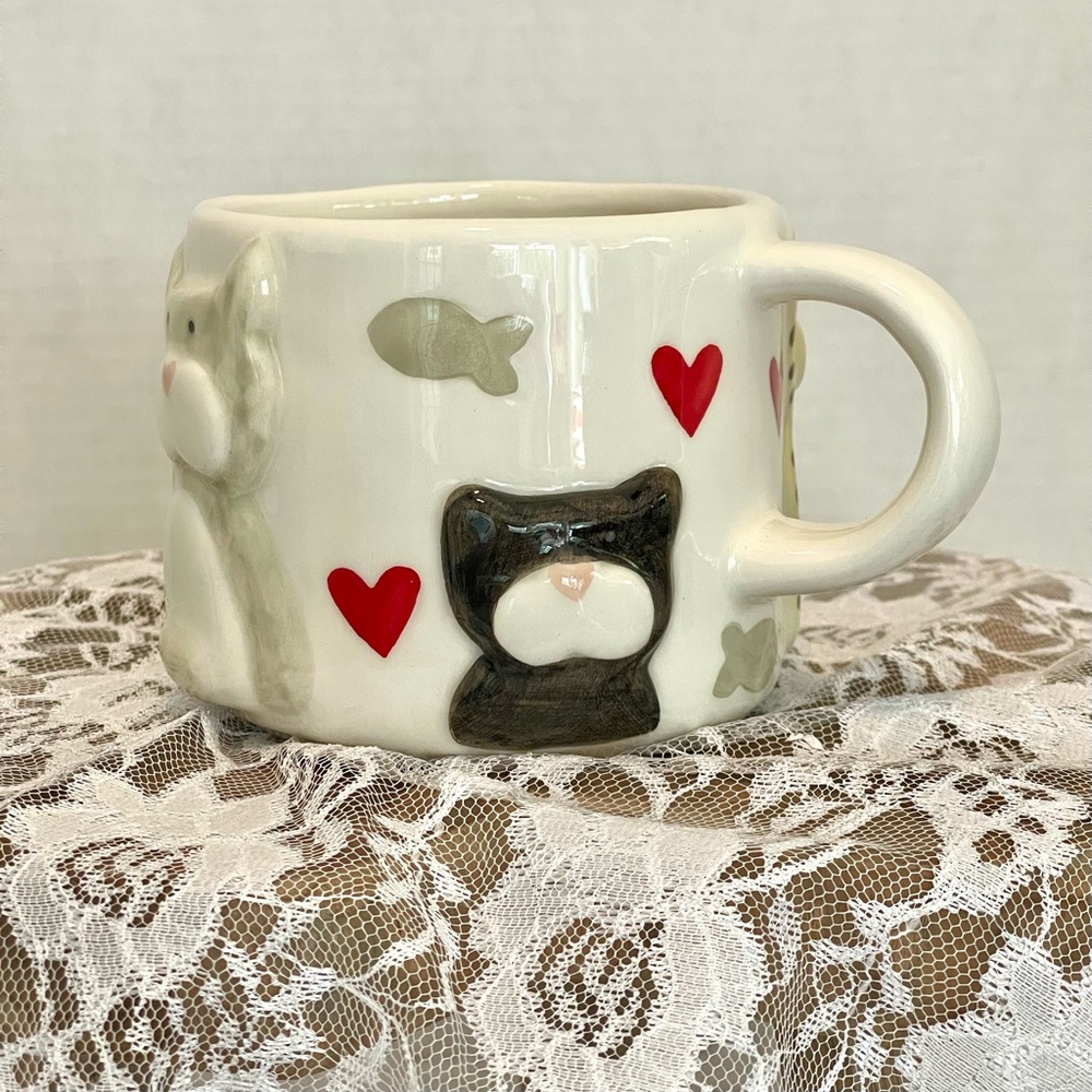 Lots of Cats Mug - Glory Haus
New with box